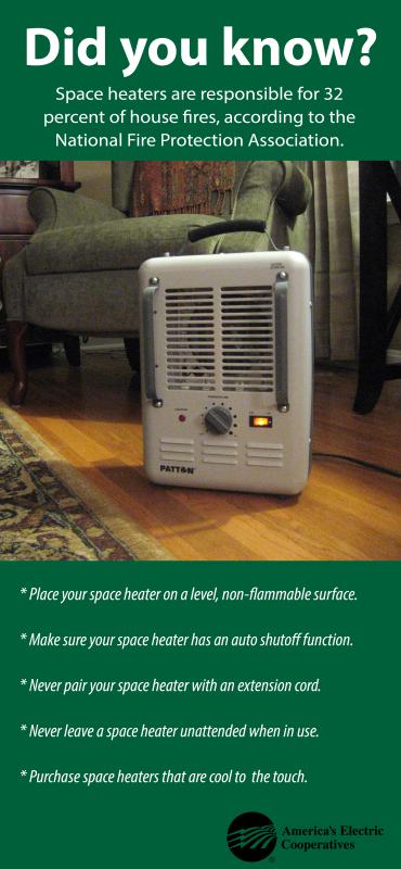 space heater safety tips